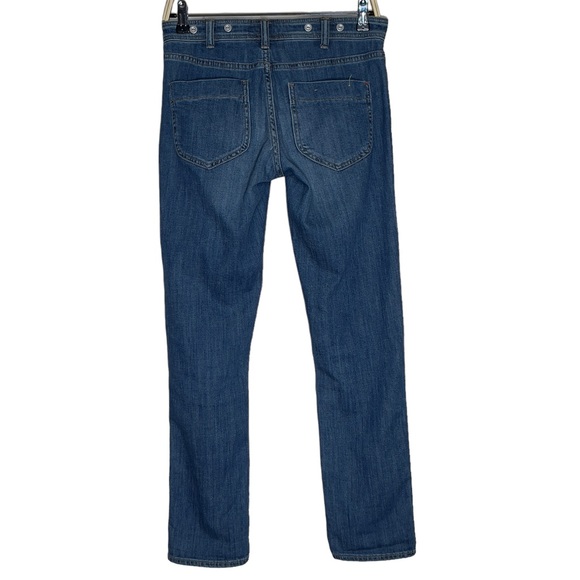 Pilcro And The Letterpress Anthropologie Size 25 Slim Boyfriend Blue Jeans - Picture 10 of 10
